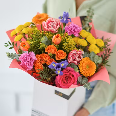 Mixed Flower Basket